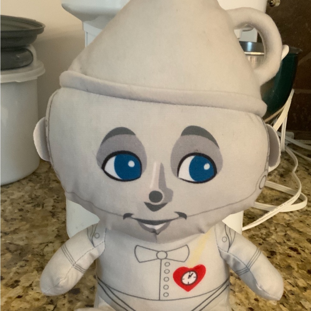Toy Factory Wizard Of Oz Movie Tin Man Medium Plush Stuffed Doll Great Condition